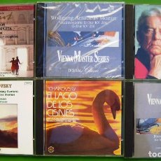 CDs de Música: LOTE 6 CDS MUSICA CLASICA (TCHAIKOVSKY, MOZART). Lote 286328558