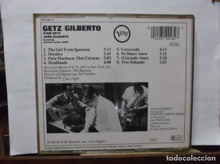 CDs de m&uacute;sica: STAN GETZ - JOAO GILBERTO - Foto 2