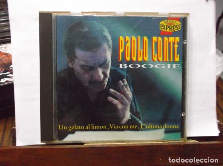 CDs de m&uacute;sica: PAOLO CONTE - BOOGIE - Foto 1