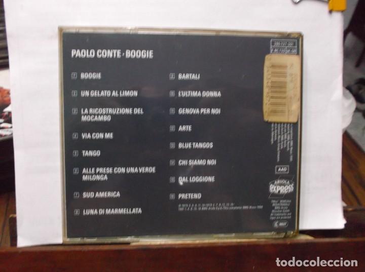 CDs de m&uacute;sica: PAOLO CONTE - BOOGIE - Foto 2