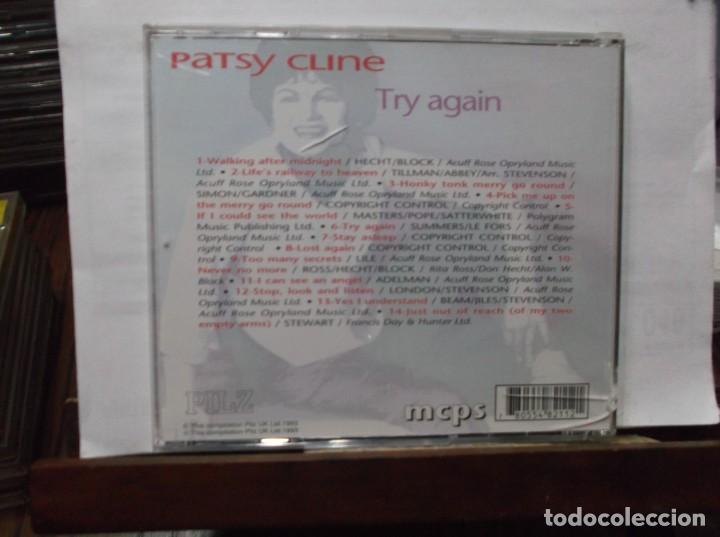 CDs de m&uacute;sica: PATSY CLINE - TRY AGAIN - Foto 2