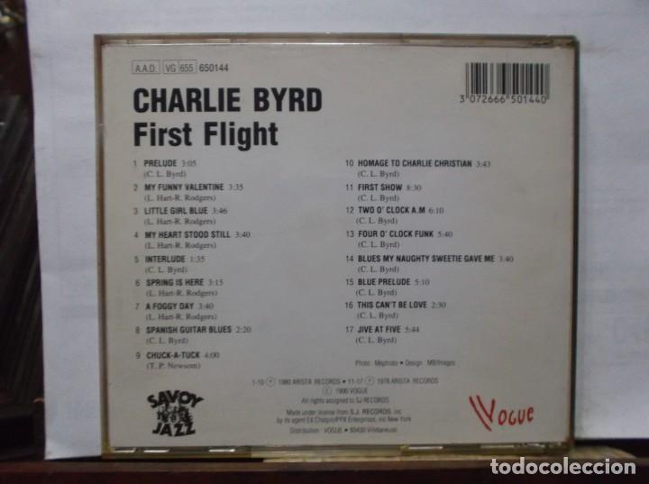 CDs de m&uacute;sica: CHARLIE BYRD - FIRST FLIGHT - Foto 2