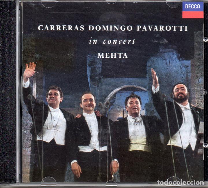 CDs de Música: Carreras*, Domingo*, Pavarotti*, Mehta* – In Concert - Foto 1 - 286401608