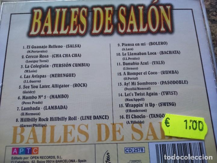 CDs de m&uacute;sica: CD -- BAILES DE SALON -- 16 TEMAS -- - Foto 2
