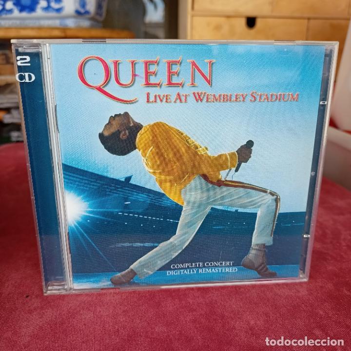CDs de m&uacute;sica: queen live at wembley stadium cd us import - Foto 1