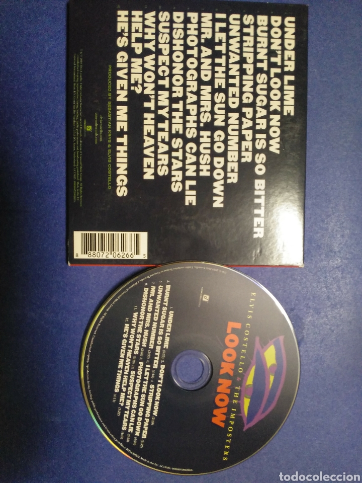 CDs de m&uacute;sica: Elvis costello look now - Foto 3