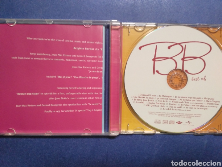 CDs de m&uacute;sica: Brigitte bardot the BEST - Foto 2