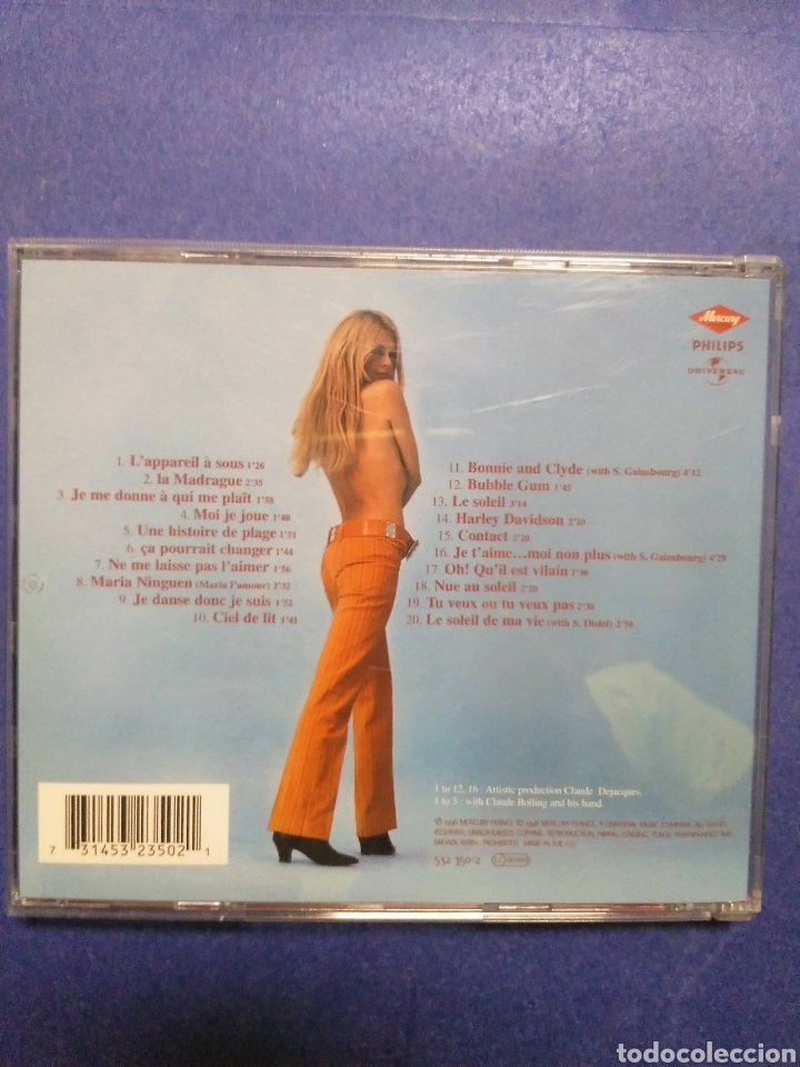 CDs de m&uacute;sica: Brigitte bardot the BEST - Foto 3