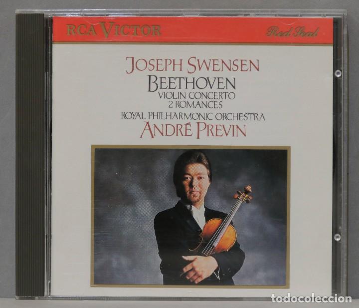 CDs de m&uacute;sica: CD. Previn. Violin Concerto. 2 Romances. BEETHOVEN - Foto 1
