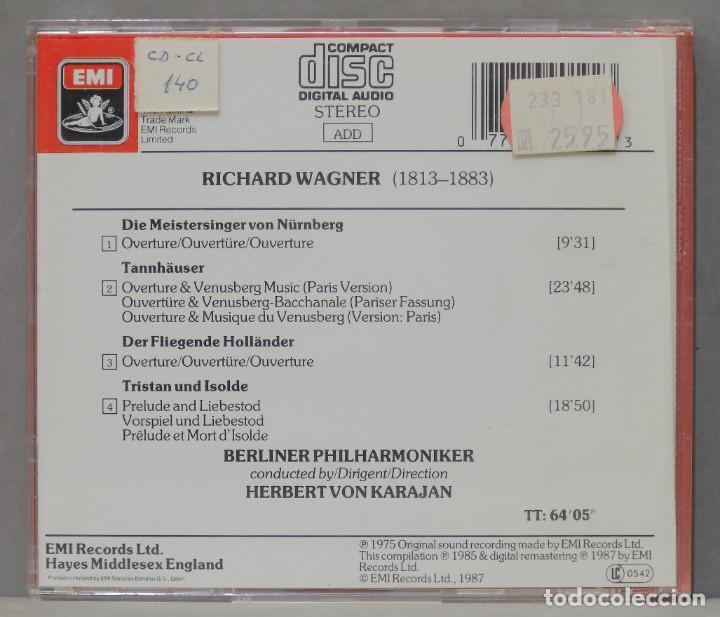 CDs de m&uacute;sica: CD. WAGNER. KARAJAN - Foto 2
