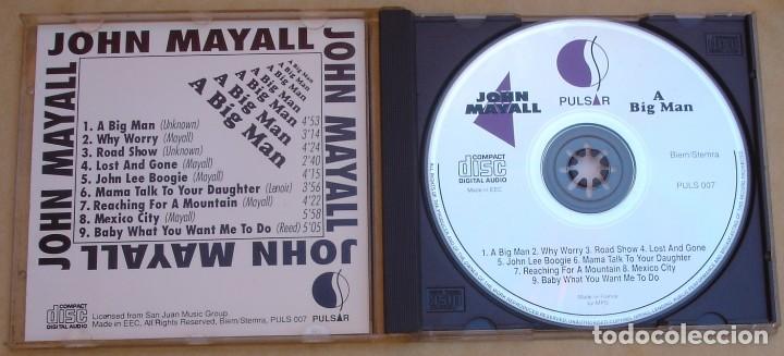 CDs de m&uacute;sica: JOHN MAYALL - A BIG MAN (CD) 9 TEMAS - Foto 2