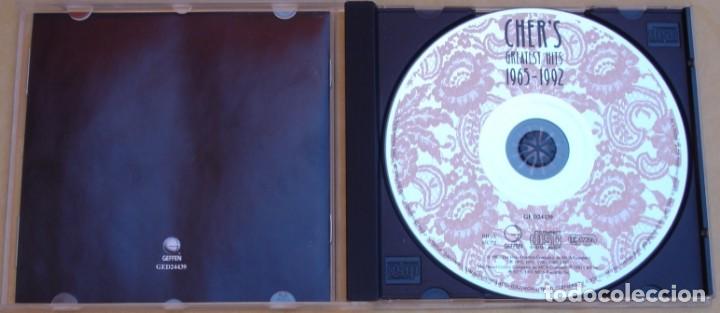 CDs de m&uacute;sica: CHER - HITS 1965-1992 (CD) 1992 - 16 TEMAS - Foto 2