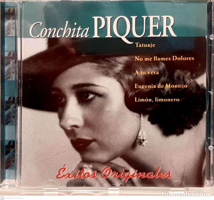 CDs de m&uacute;sica: Conchita Piquer &lrm;&ndash; &Eacute;xitos Originales - Foto 1