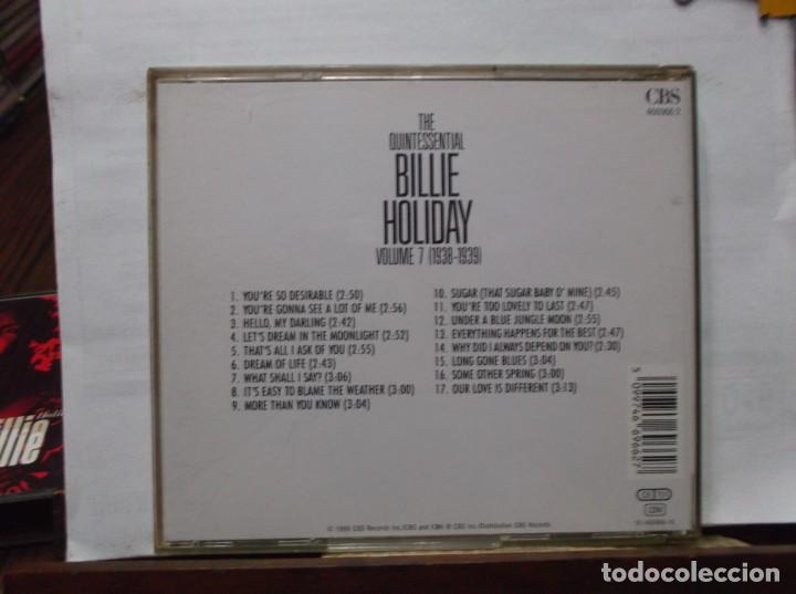 CDs de m&uacute;sica: BILLIE HOLIDAY - Foto 2