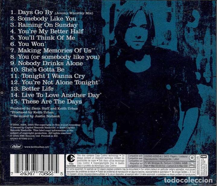 CDs de m&uacute;sica: Keith Urban - Days Go By. CD - Foto 2