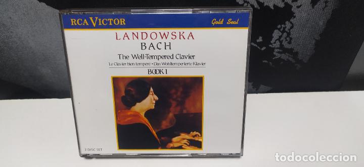 CDs de Música: Landowska - bach 2 cd´s dificil muy buen estado - Foto 1 - 286617998
