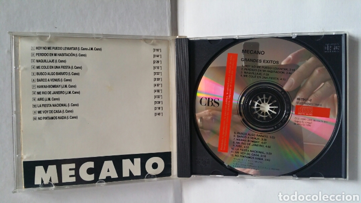 CDs de m&uacute;sica: Mecano, CBS S. A. 1990. - Foto 3