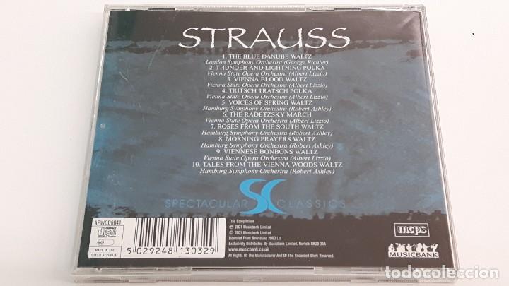 CDs de m&uacute;sica: CD STRAUSS - SPECTACULAR CLASSICS - Foto 3