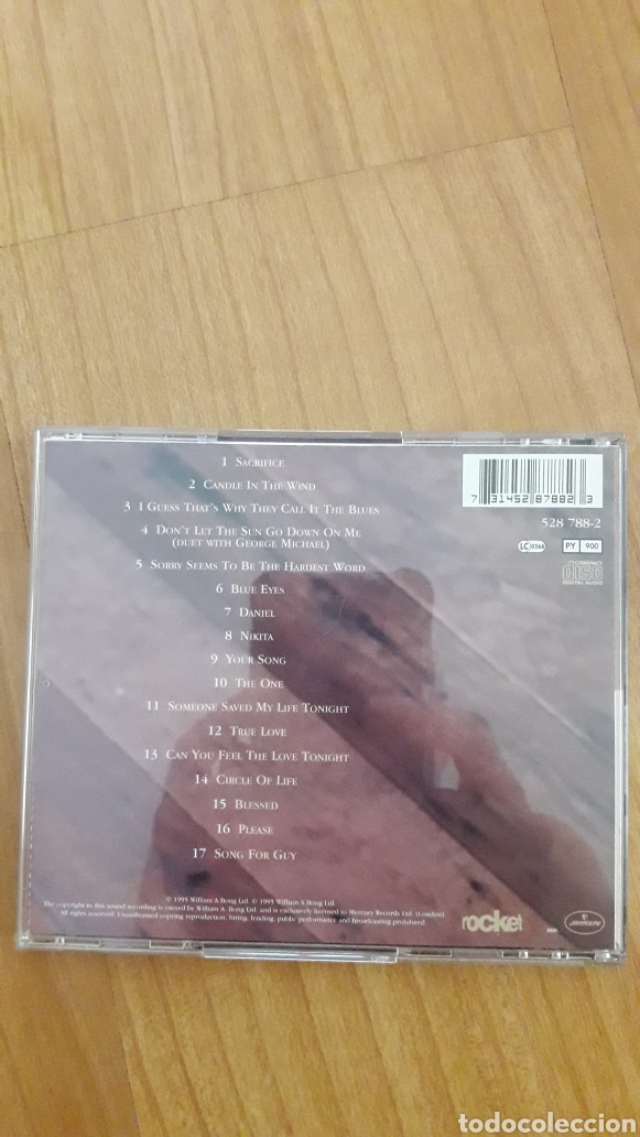 CDs de m&uacute;sica: ELTON JOHN. LOVE SONGS - Foto 2