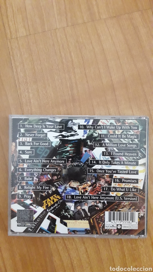 CDs de m&uacute;sica: TAKE THAT. GREATEST HITS - Foto 2