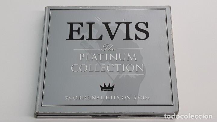 CDs de m&uacute;sica: 3 CD - ELVIS - THE PLATINUM COLLECTION - Foto 1