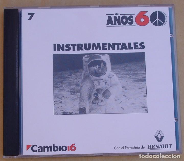 CDs de M&uacute;sica: VARIOS - A&Ntilde;OS 60 , INSTRUMENTALES (CD) 1993 - 14 TEMAS - LOS JETS- BEN POSTA, TRASHMEN, SPOTNCKS, ..