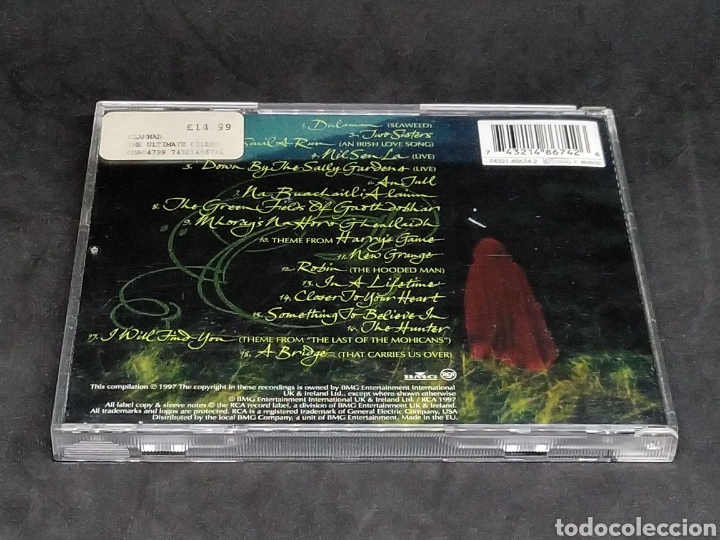 CDs de m&uacute;sica: CLANNAD - THE ULTIMATE COLLECTION - CD - 1997 - DISCO COMPROBADO - Foto 2