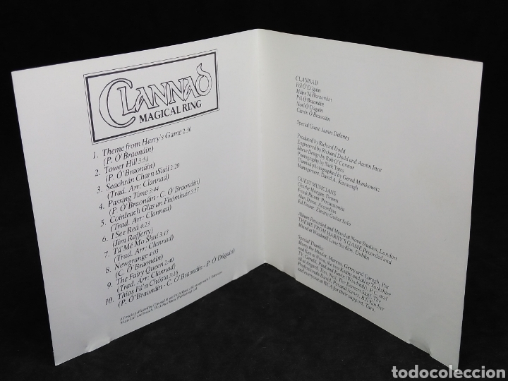 CDs de m&uacute;sica: CLANNAD - MAGICAL RING - CD - 1983 - DISCO COMPROBADO - Foto 5