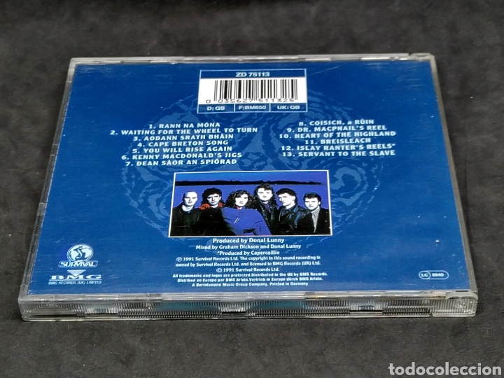 CDs de m&uacute;sica: CAPERCAILLIE - DELIRIUM - CD - 1991 - DISCO COMPROBADO - Foto 2