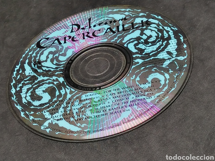 CDs de m&uacute;sica: CAPERCAILLIE - DELIRIUM - CD - 1991 - DISCO COMPROBADO - Foto 6