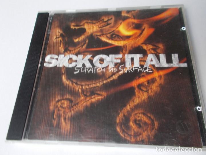 CDs de m&uacute;sica: SICK OF IT ALL Scratch the surface - Foto 1
