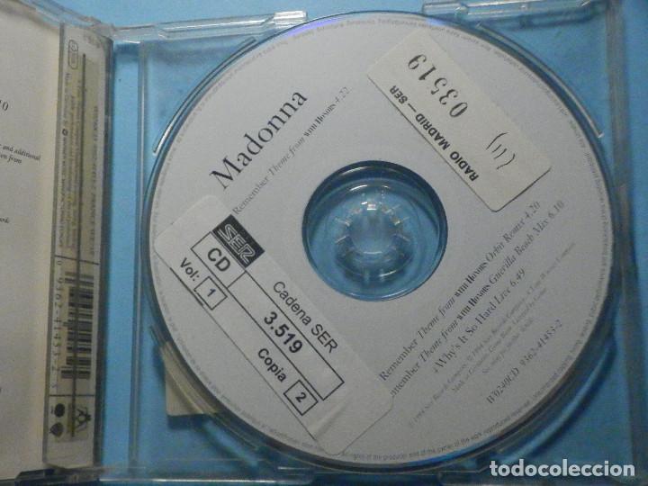 CDs de m&uacute;sica: Cd - 4 temas - Madona I&acute;ll Remember - 1994 - Cadena Ser - Foto 2