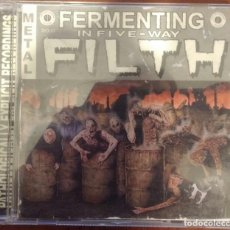 CDs de Música: FERMENTING IN FIVE-WAY FILTH (PATHOLOGICALLY EXPLICIT, 2009) /// DEVOURMENT DYING FETUS SUFFOCATION