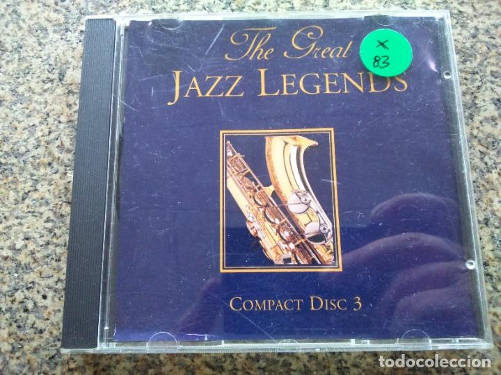 CDs de m&uacute;sica: CD -- THE GREAT JAZZ LEGENDS -- 16 TEMAS -- - Foto 1