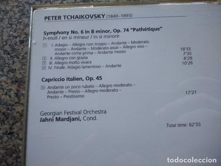 CDs de m&uacute;sica: CD -- TCHAIKOVSKY SYMPHONY N&ordm; 6 PATHETIQUE -- - Foto 2