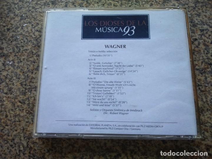 CDs de m&uacute;sica: CD -- LOS DIOSES DE LA MUSICA 93 -- WAGNER -- - Foto 2
