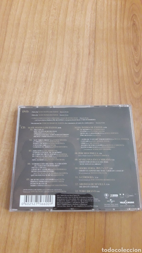 CDs de m&uacute;sica: CD + DVD CANTORES DE HISPALIS Y PASCUAL GONZ&Aacute;LEZ - Foto 2
