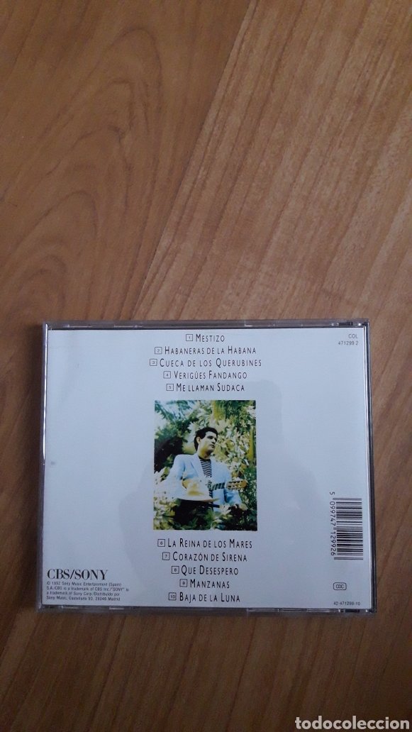 CDs de m&uacute;sica: CARLOS CANO. MESTIZO - Foto 2