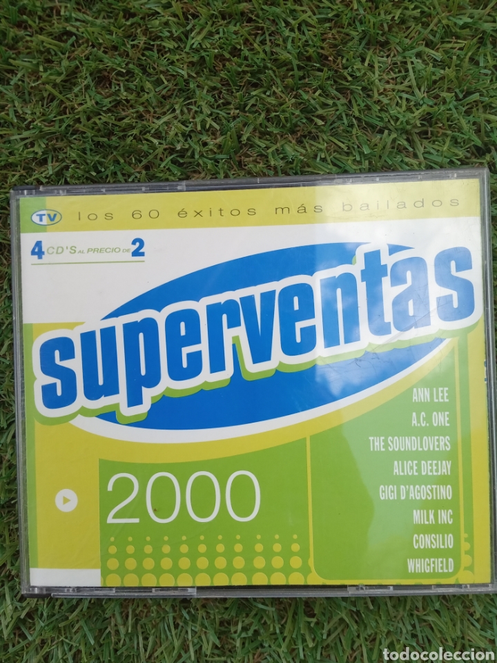 CDs de m&uacute;sica: 4x cd SUPERVENTAS 2000 &rdquo; DANCE- POP & LATINO-HOUSE-TECHNO PROGRESSIVE &rdquo; - Foto 1