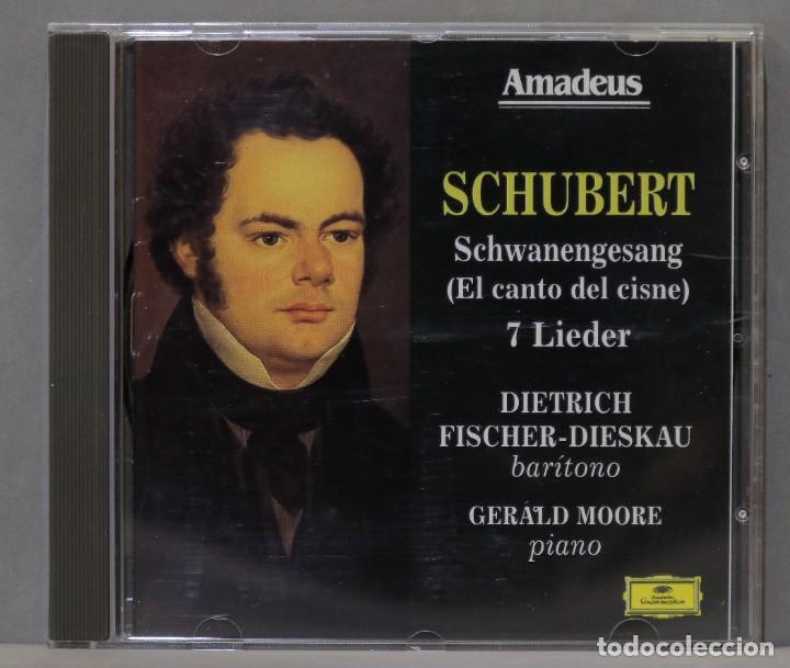 CDs de m&uacute;sica: CD. Moore. Schwanengesang. 7 Lieder. SCHUBERT - Foto 1