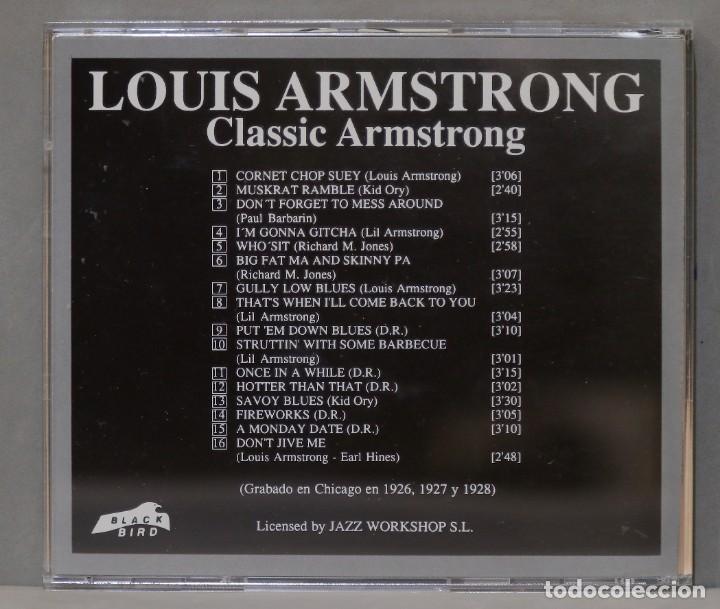 CDs de m&uacute;sica: CD. Louis Armstrong. Classic Armstrong - Foto 2