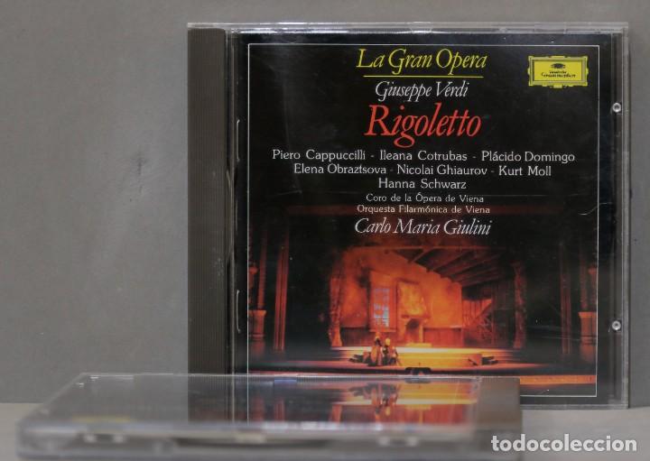 CDs de m&uacute;sica: 2 CD. RIGOLETTO. VERDI. LA GRAN OPERA - Foto 3