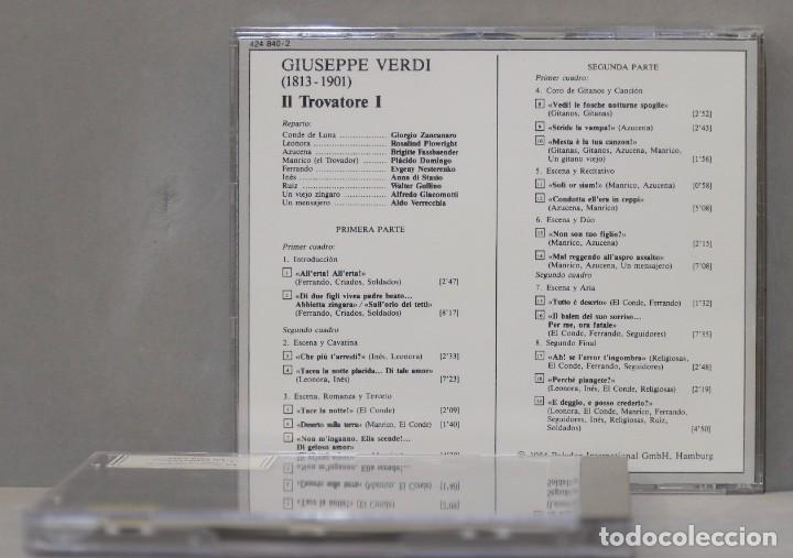 CDs de m&uacute;sica: 2 CD. IL TROVATORE. VERDI. LA GRAN OPERA - Foto 4