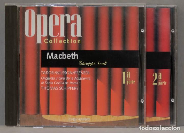 CDs de m&uacute;sica: 2 CD. MACBETH. OPERA COLLECTION - Foto 1