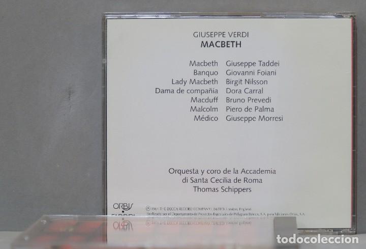 CDs de m&uacute;sica: 2 CD. MACBETH. OPERA COLLECTION - Foto 4