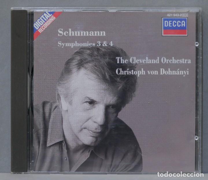 CDs de m&uacute;sica: CD. Dohn&aacute;nyi. Symphonies 3 & 4. SCHUMANN - Foto 1
