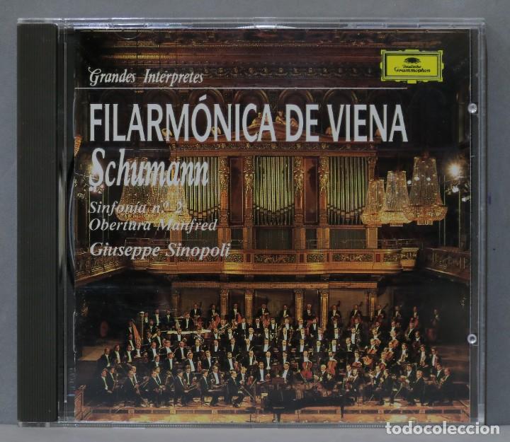 CDs de m&uacute;sica: CD. FILARMONICA DE VIENA. ROBERT SCHUMANN - Foto 1
