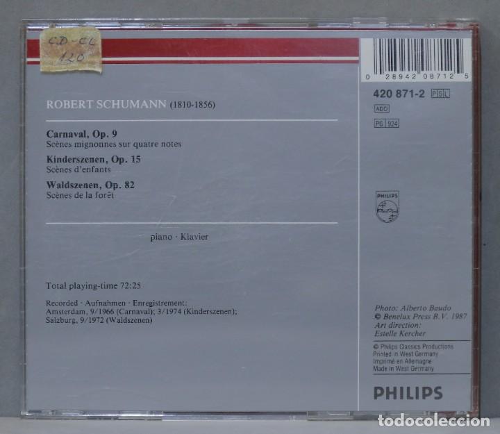 CDs de m&uacute;sica: CD. SCHUMANN. CARNAVAL. ARRAU - Foto 2