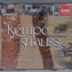 CDs de Musique: 3 CD. KEMPE CONDUCTS RICHARD STRAUSS. 3. Lote 287150723