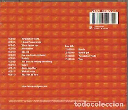 CDs de m&uacute;sica: GARBAGE. VERSION 2.0. SPECIAL EDITION 2 CD.1999. - Foto 2
